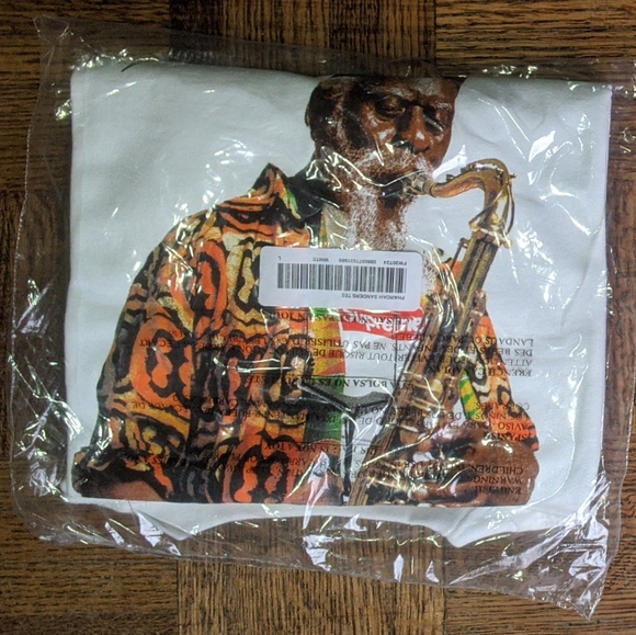 Supreme Pharaoh Sanders White T-shirt - Picture 3 of 5